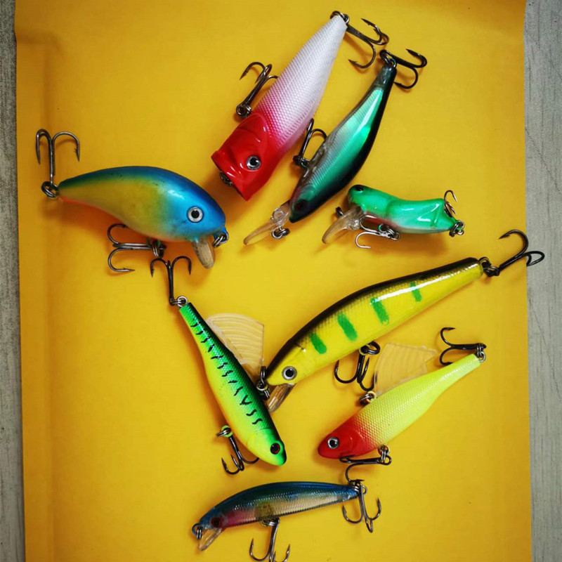 Fishing Lure Popper - 釣り用人工餌,ハードベイト,ビブ,ペンシル,ポッパー,クランク,1ユニット