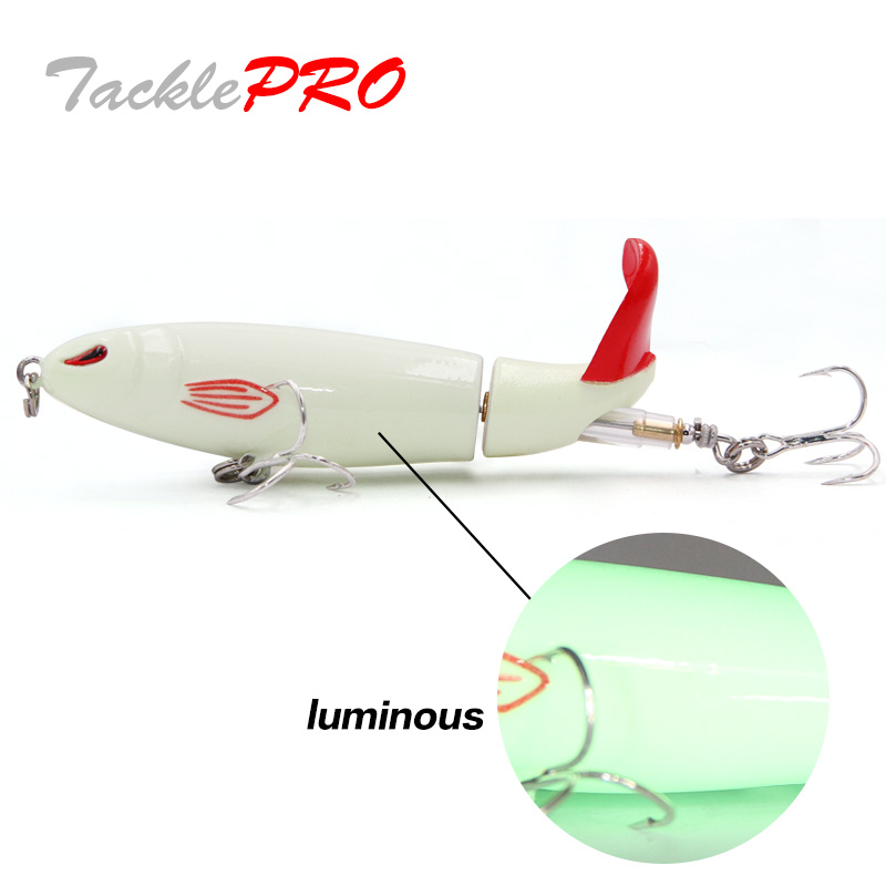 Fishing Lure Soft Plastic - タックルプロ PE20 ホッパープロッパー フローティングフィッシングルアー ソフト回転テール 13g/90mm