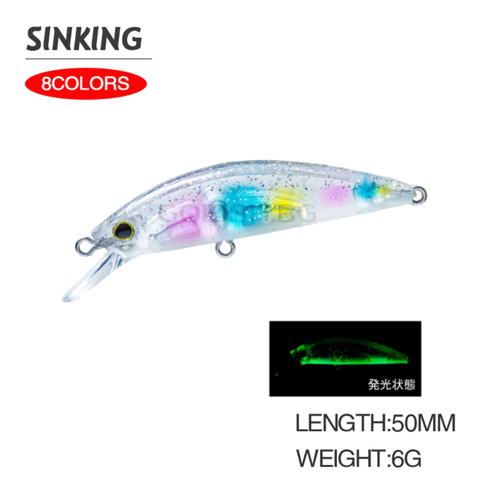Fishing Lure Swimbait - 5 センチメートル 6 グラム釣りルアーハードコア LG ヘビーミノー