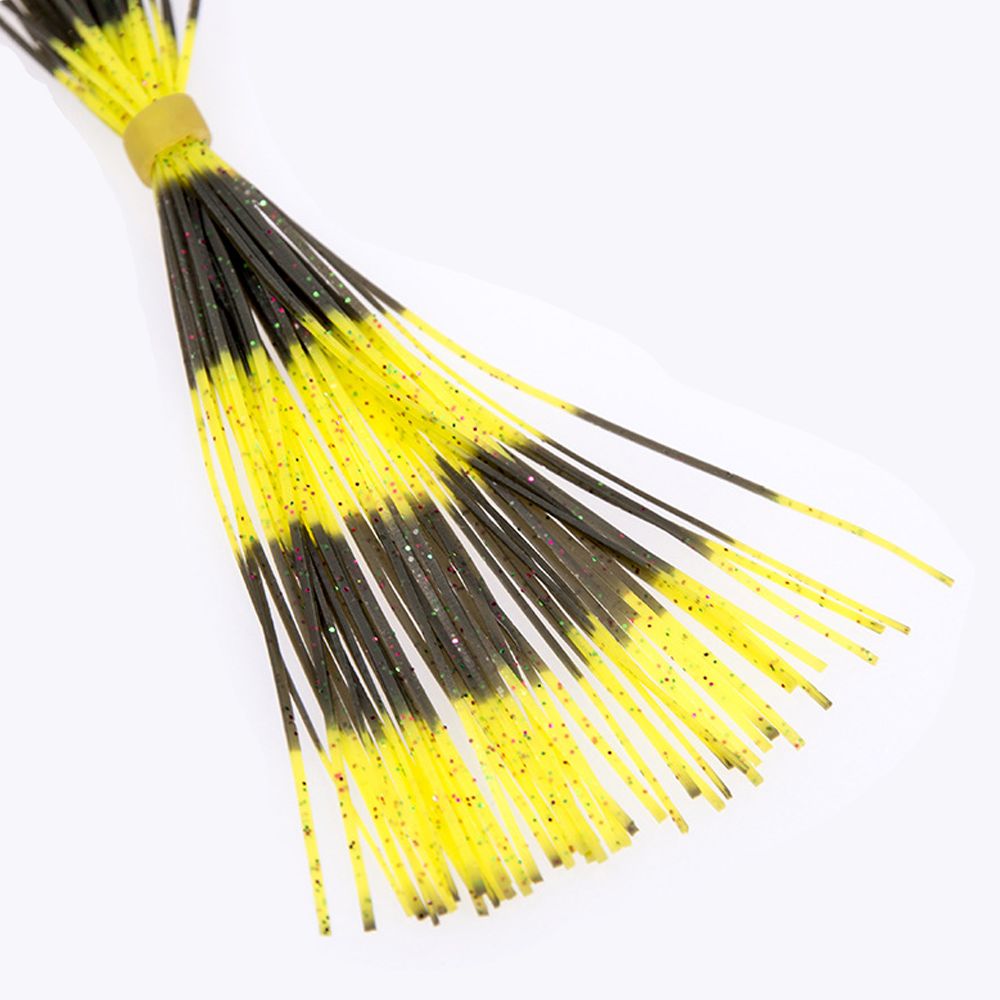Fishing Lure Spinnerbait - 50個入り ポータブルスピナー シンキング 人工ソフトフィッシングルアー ビアード ウィンドレス
