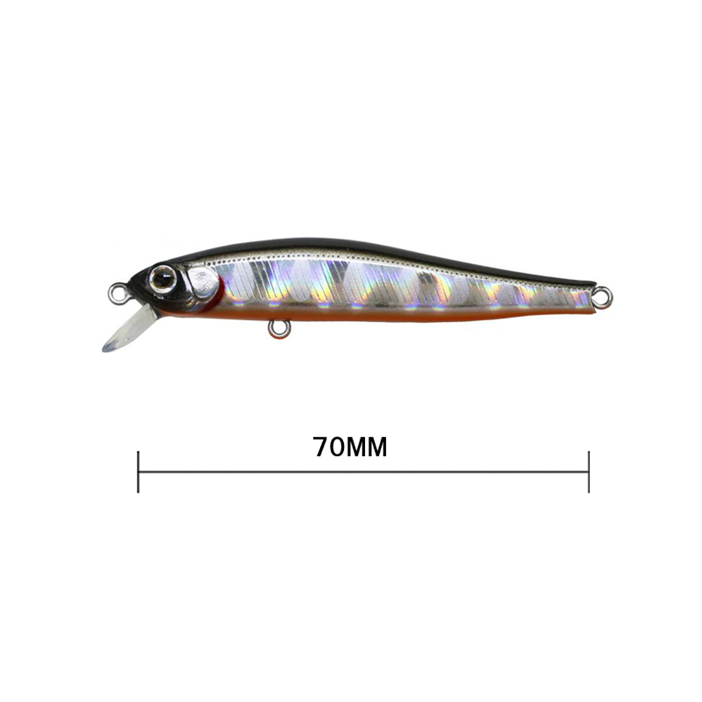 7 センチメートル 5.5 グラム釣りルアーミノーワブラーシ - Fishing Lure Swimbait のレビューと価格