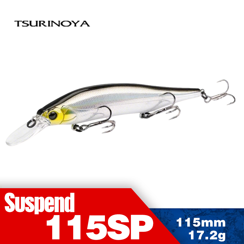 TSURINOYA 115mm 17.2g サスペンディング - Fishing Lure Jerkbait のレビューと価格
