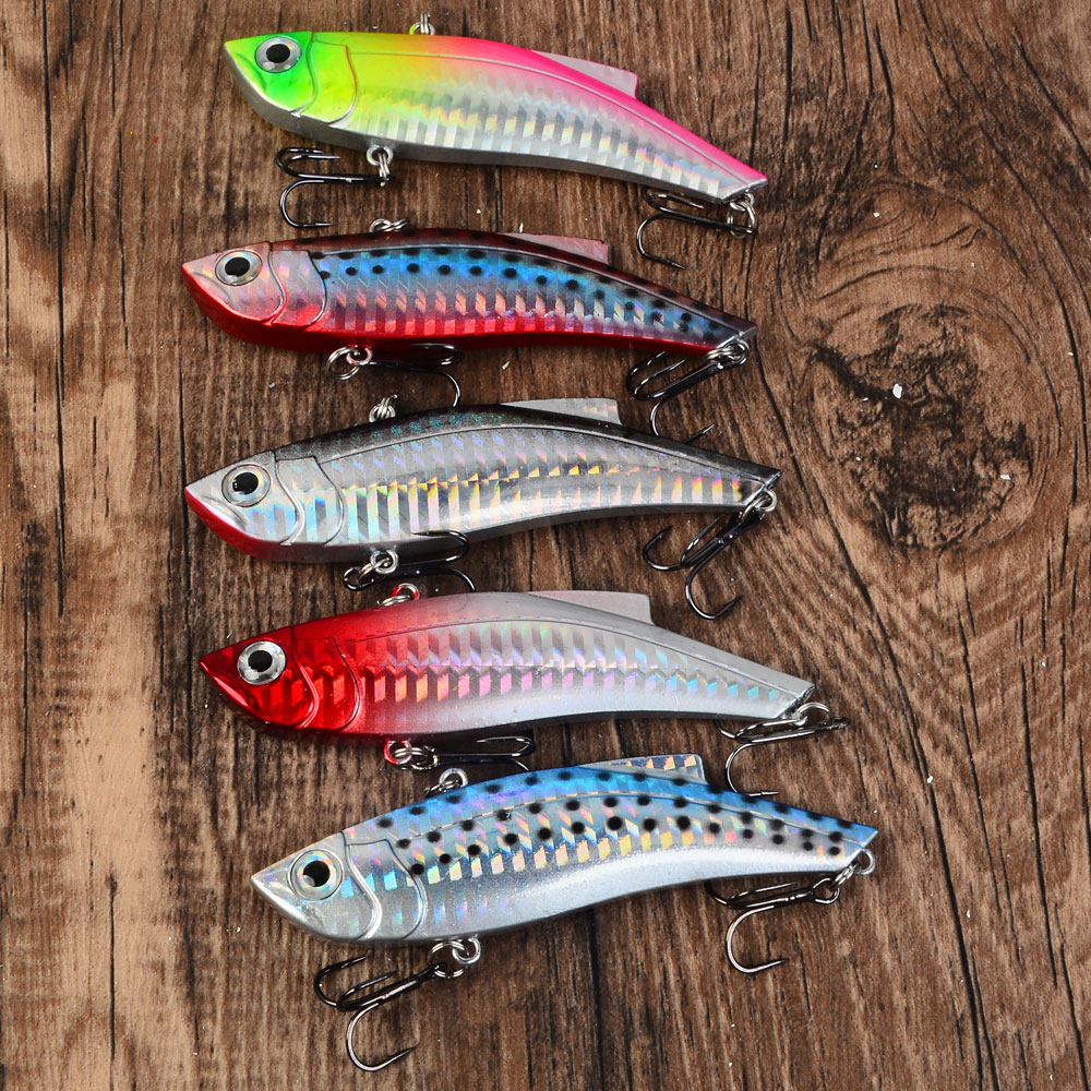 5 個 Vib シンキングフィッシングルアーワブラー人工餌釣 - Fishing Lure Swimbait のレビューと価格