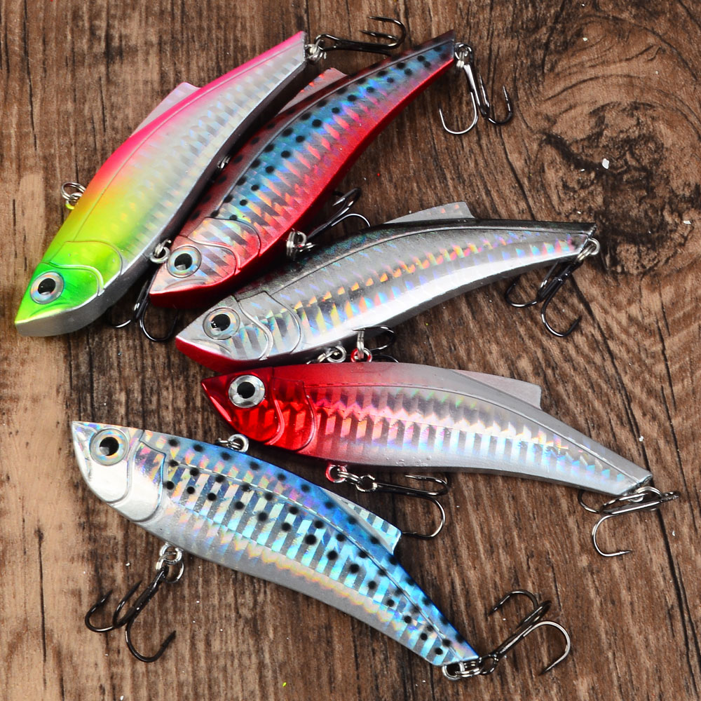 5 個 Vib シンキングフィッシングルアーワブラー人工餌釣 - Fishing Lure Swimbait のレビューと価格