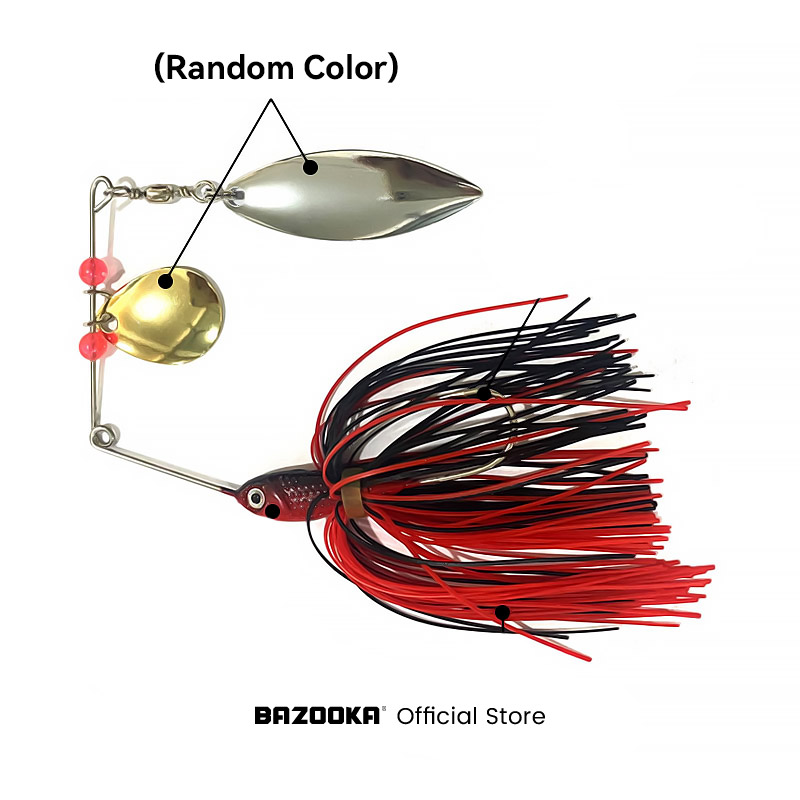 バズーカ 15 グラム 18 グラムスピナーベイト釣りルアー - Fishing Lure Topwater のレビューと価格