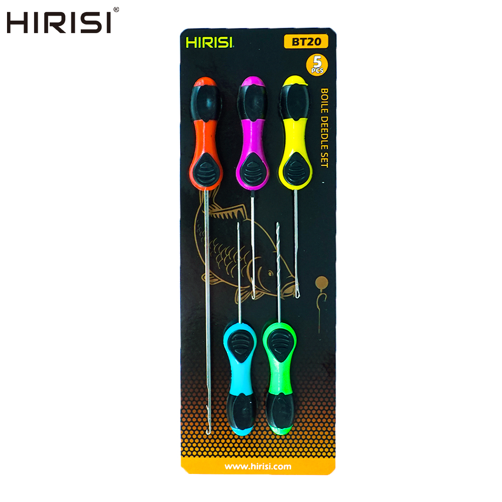 ヒリシ 5個入り 鯉釣り道具 ベイトニードルセット ポップア - Fishing Lure Making Kit のレビューと価格