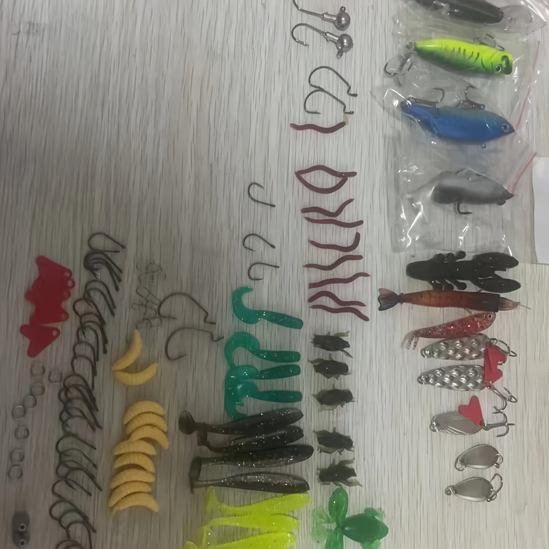 133点入りプレミアム釣りルアータックルボックスキット 釣り - Fishing Lure Jig のレビューと価格