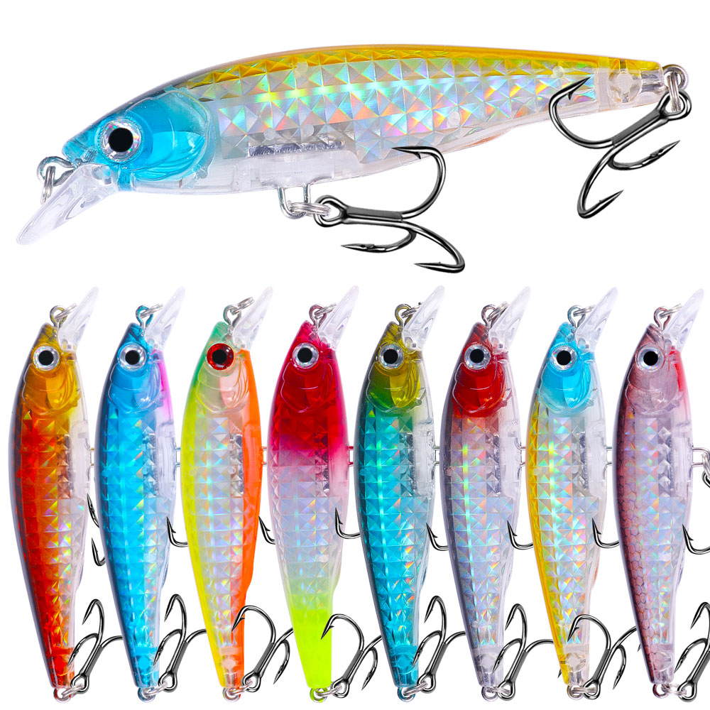 1pc ミノー釣りルアーセット 9 センチメートル/3.54 - Fishing Lure Jerkbait のレビューと価格