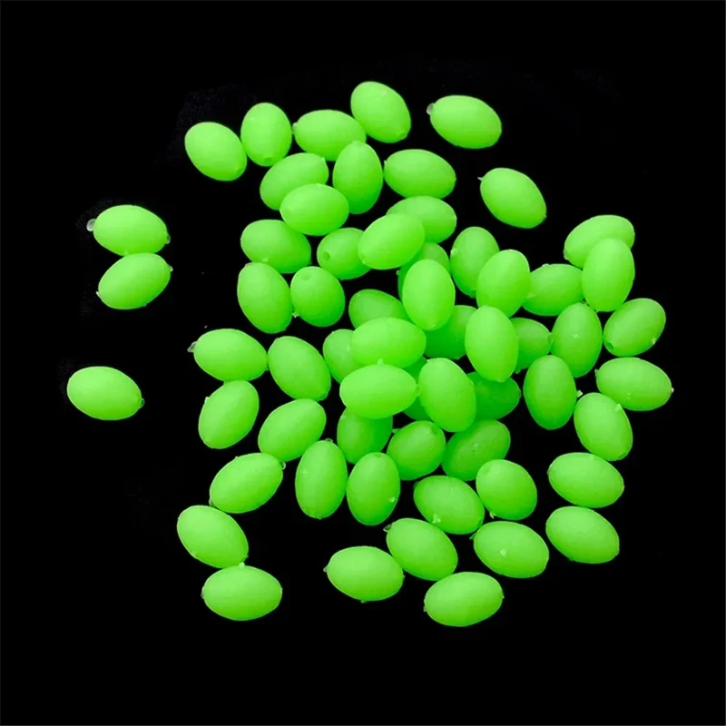 B 375個入りセット、夜光素材を使用した釣り用ハードビーズ - Fishing Lure Soft Plastic のレビューと価格