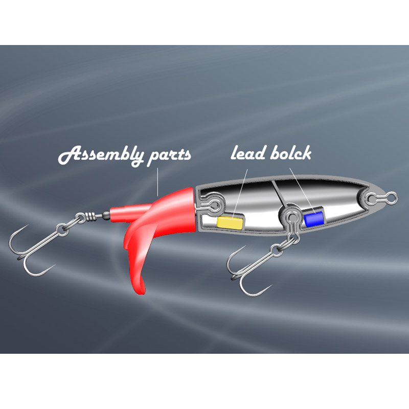 タックルプロ PE20 ホッパープロッパー フローティングフ - Fishing Lure Soft Plastic のレビューと価格
