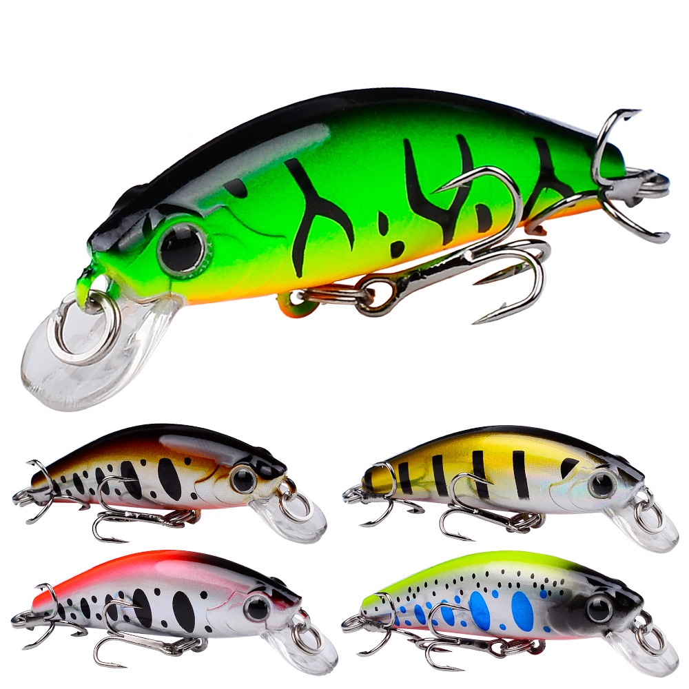 5.6 センチメートル 6.8 グラムミニシンキングミノー  - Fishing Lure Jerkbait のレビューと価格