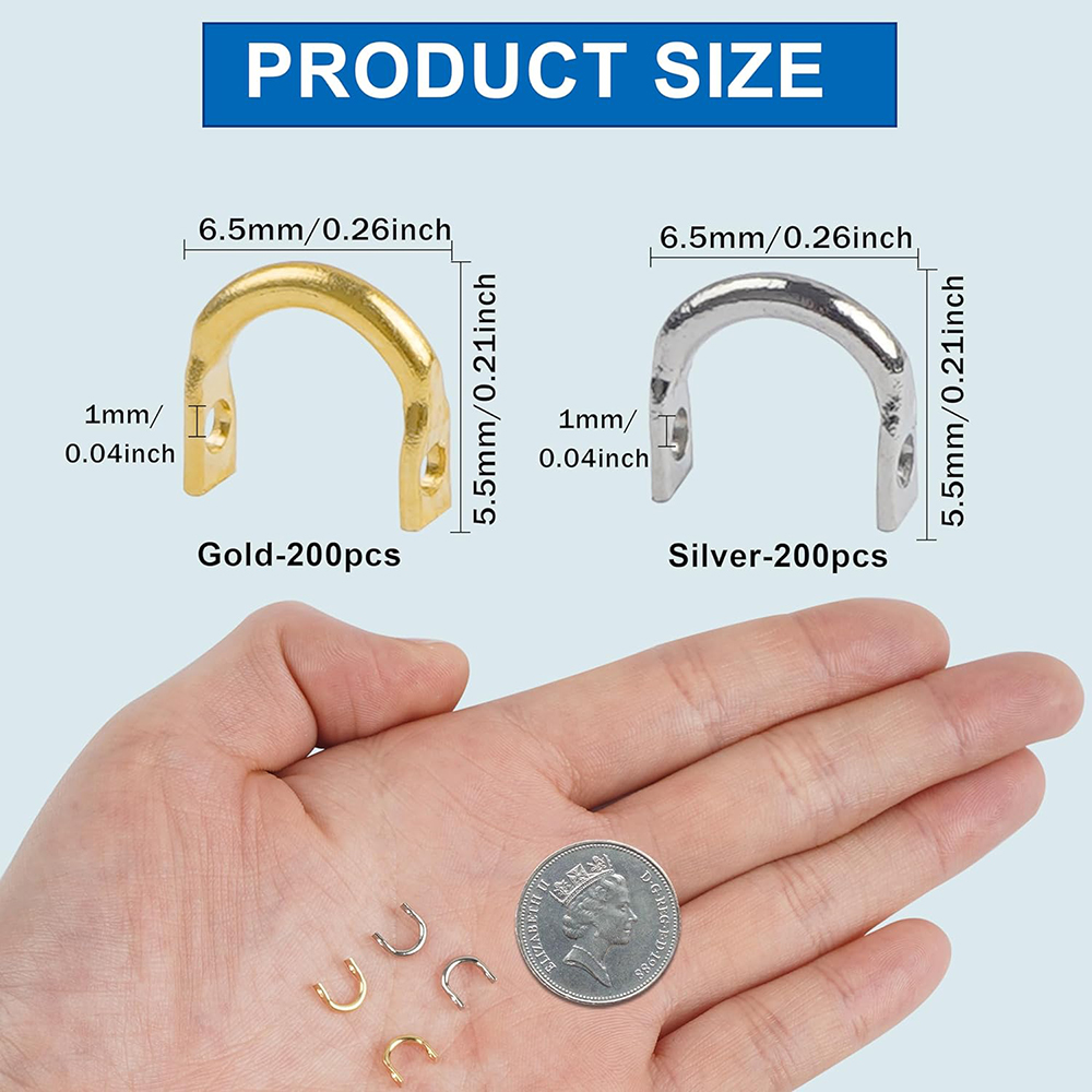 釣り用のU字型真ちゅう製リンクスピナー、簡単なスピナー、ルア - Fishing Lure Accessories のレビューと価格