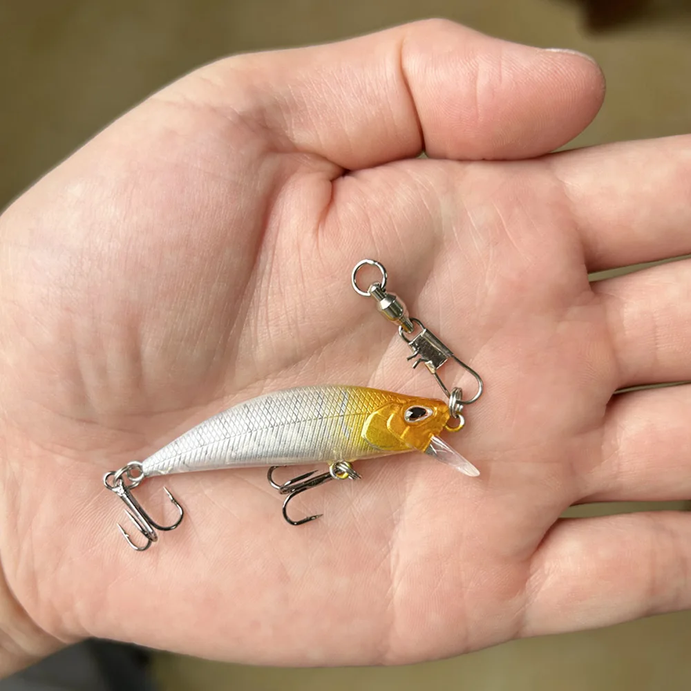 DNDYUJU 50個入り フィッシングスイベル ボールベア - Fishing Lure Accessories のレビューと価格