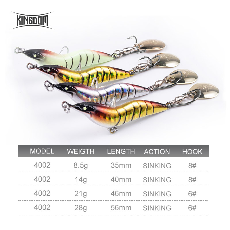 KINGDOM シリンプフィッシングルアー メタルブレードベ - Fishing Lure Blade Bait のレビューと価格