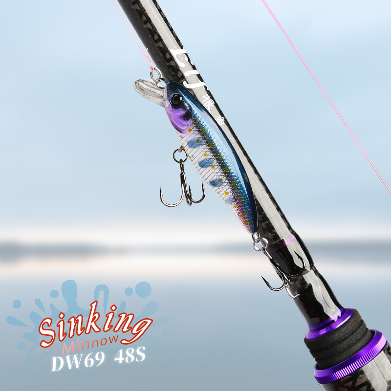 TSURINOYA 釣りルアー DW69 シンキングミノーハ - Fishing Lure Jerkbait のレビューと価格