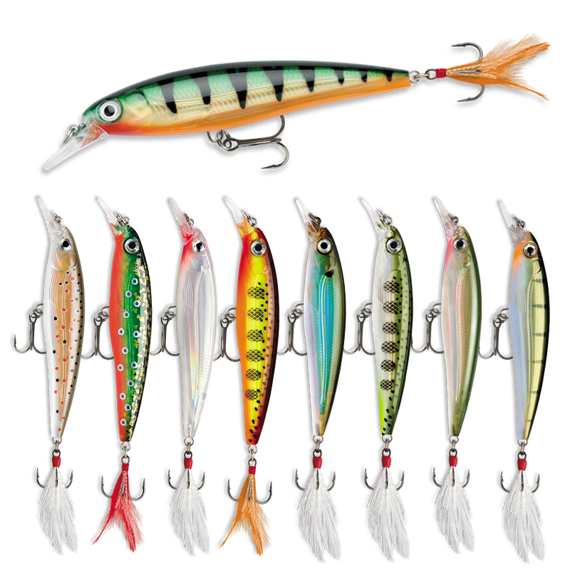 釣り用の人工ハードベイト,魚を捕まえるためのルアー,ミノー用 - Fishing Lure Swimbait のレビューと価格