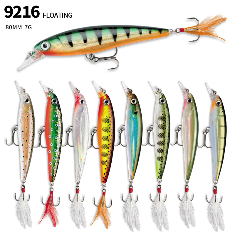 釣り用の人工ハードベイト,魚を捕まえるためのルアー,ミノー用 - Fishing Lure Swimbait のレビューと価格